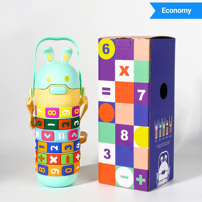 Educational Water Bottle for Kids - The Luxe Glow