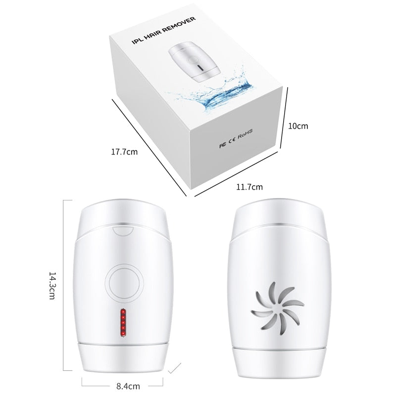 Advanced IPL Hair Removal Device - The Luxe Glow