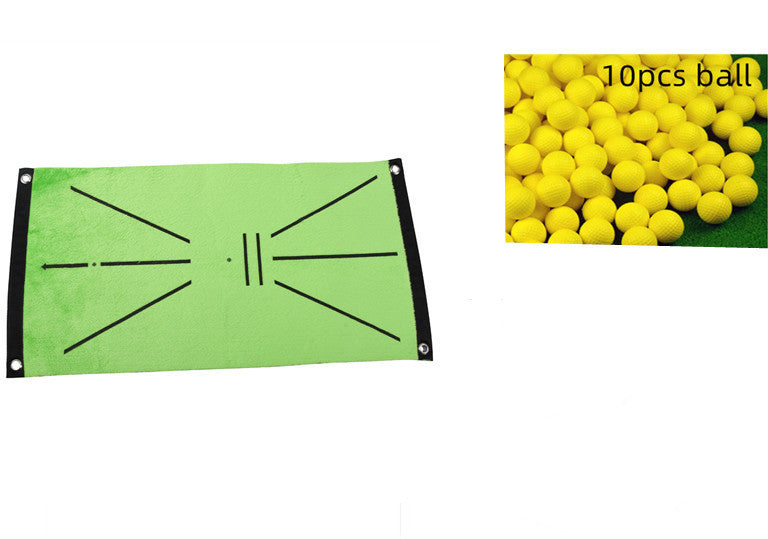 Golf Swing Hitting Mat Family Indoor Mat Thickening Practice Mat - The Luxe Glow