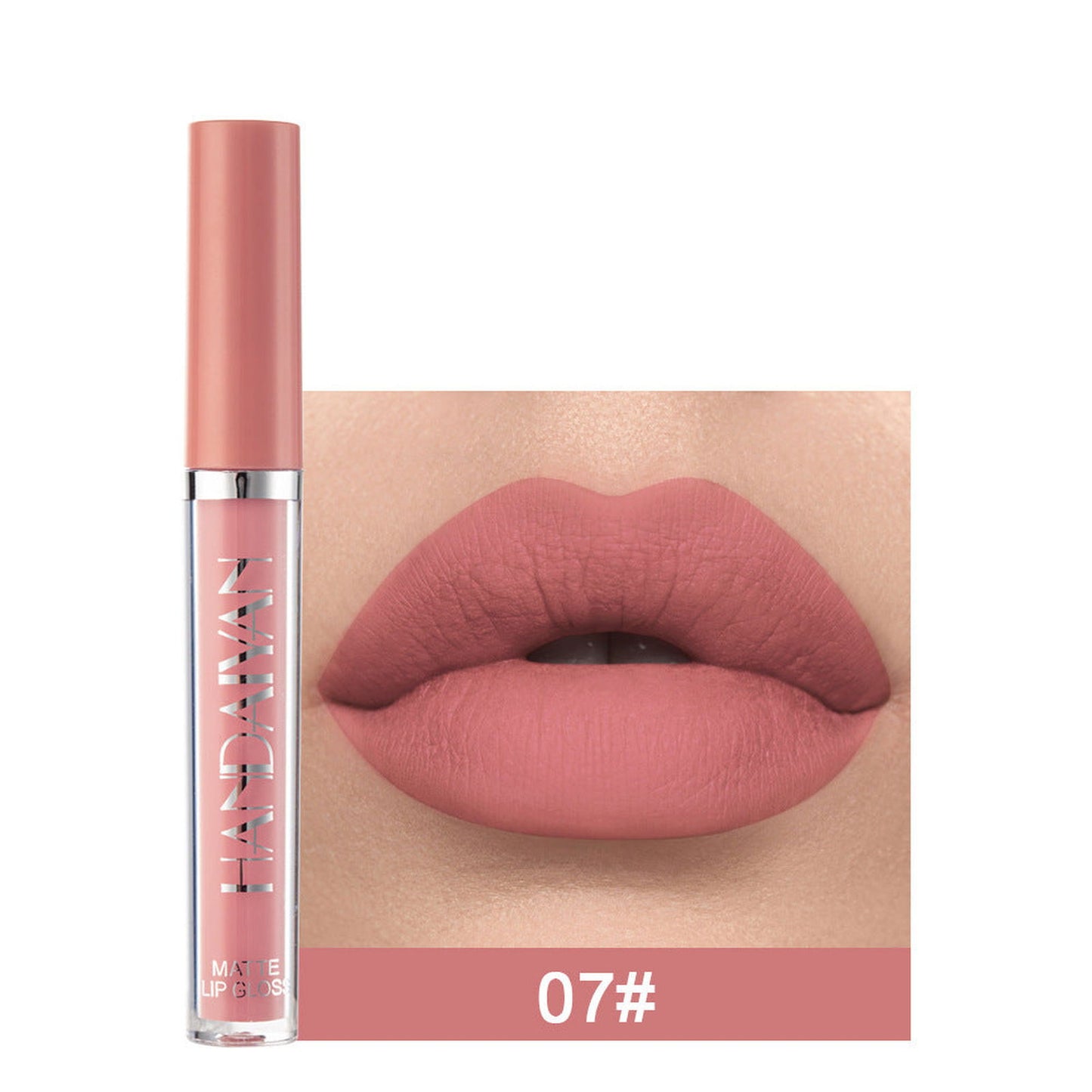 Matte Non-stick Cup Lip Gloss, Non-fading Matte Liquid Lipstick - The Luxe Glow