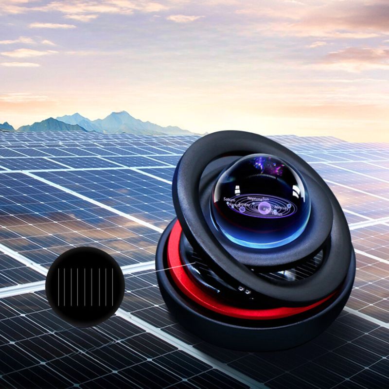 Car Solar Air Freshener - The Luxe Glow 