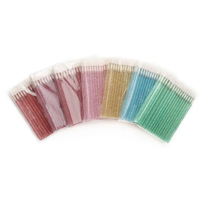 Crystal rod lip brush red brush lip gloss brush - The Luxe Glow 