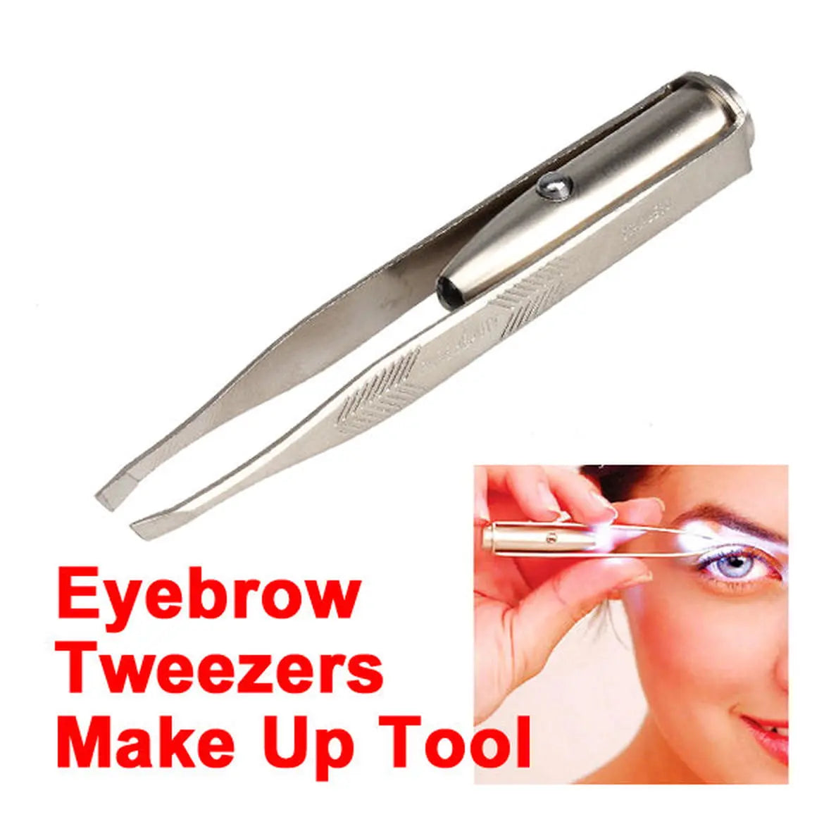 LED Light Eyelash Eyebrow Hair Removal - The Luxe Glow 