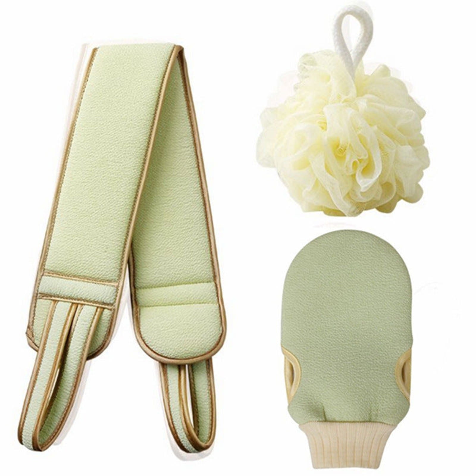 Loofah Three-piece Set - The Luxe Glow 
