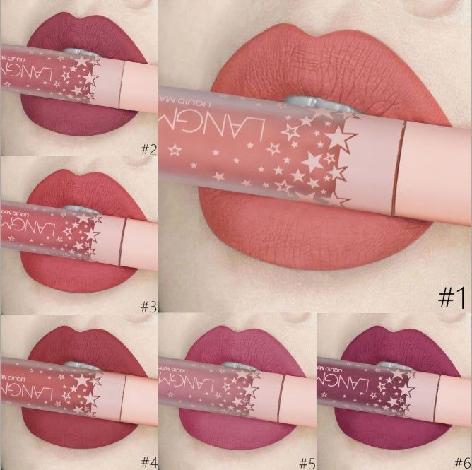 Matte Lipstick Waterproof Long-lasting Velvet Lipstick Set - The Luxe Glow 